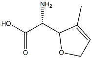 threo-Hex-4-enonic acid, 2-amino-3,6-anhydro-2,4,5-trideoxy-4-methyl- (9CI) 结构式
