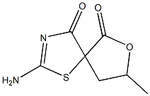 7-Oxa-1-thia-3-azaspiro[4.4]non-2-ene-4,6-dione,2-amino-8-methyl-(9CI) 结构式