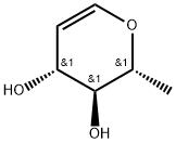 D-arabino-Hex-1-enitol, 1,5-anhydro-2,6-dideoxy- 结构式