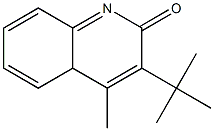 2(1H)-Quinolinone,3-(1,1-dimethylethyl)-4-methyl-(9CI) 结构式