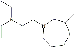 1H-Azepine-1-ethanamine,N,N-diethylhexahydro-3-methyl-(9CI) 结构式