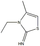 2(3H)-Thiazolimine,3-ethyl-4-methyl-(9CI) 结构式