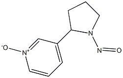 N'-nitrosonornicotine-N-oxide 结构式