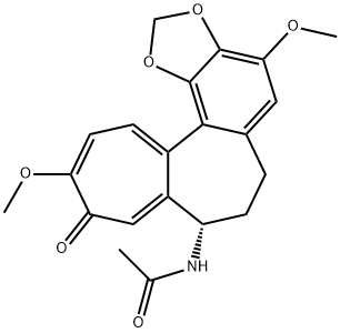 秋水仙碱杂质 结构式