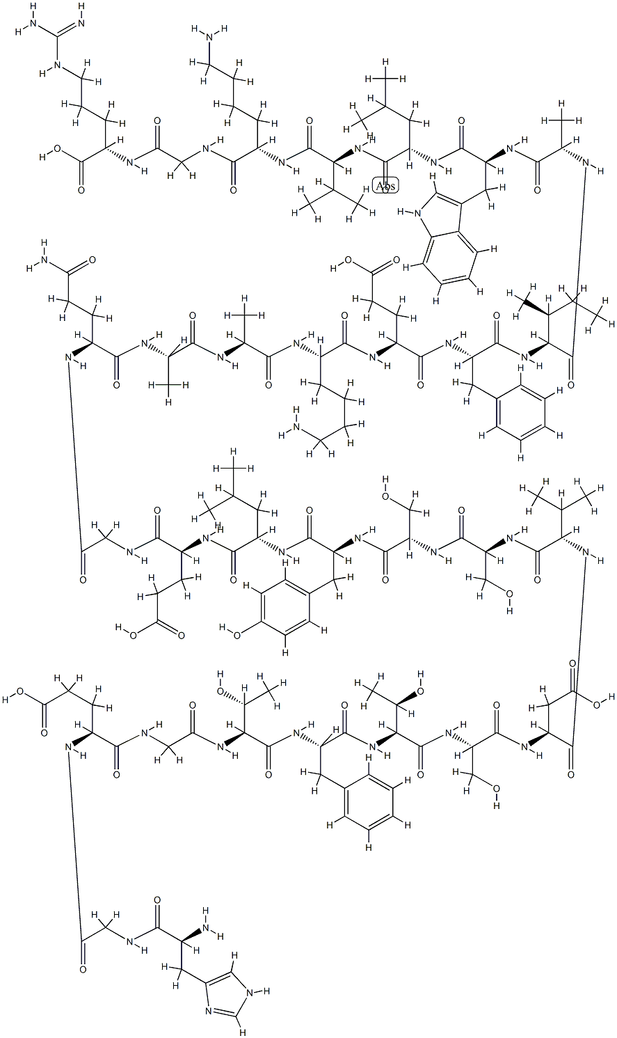 阿必鲁肽 结构式
