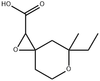 1,6-Dioxaspiro[2.5]octane-2-carboxylicacid,5-ethyl-5-methyl-(9CI) 结构式
