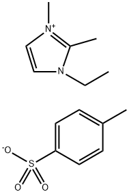 1-乙基-2,3-二甲基咪唑鎓甲苯磺酸酯 结构式