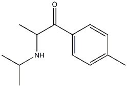 1-Propanone,2-[(1-methylethyl)amino]-1-(4-methylphenyl)-(9CI) 结构式