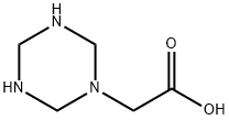 1,3,5-Triazine-1(2H)-aceticacid,tetrahydro-(9CI) 结构式