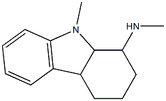 1H-Carbazol-1-amine,2,3,4,4a,9,9a-hexahydro-N,9-dimethyl-(9CI) 结构式