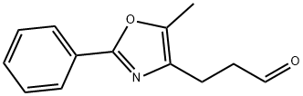 4-Oxazolepropanal,5-methyl-2-phenyl-(9CI) 结构式