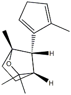 2-Oxabicyclo[2.2.1]heptane,1,3,3-trimethyl-7-(5-methyl-1,4-cyclopentadien-1-yl)-,(1R,4S,7S)-rel-(9CI) 结构式