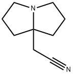 7Α-双稠吡咯啶-乙腈 结构式