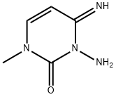 2(1H)-Pyrimidinone,3-amino-3,4-dihydro-4-imino-1-methyl-(9CI) 结构式