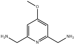 2,6-Pyridinedimethanamine,4-methoxy-(9CI) 结构式