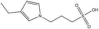 1H-Pyrrole-1-propanesulfonicacid,3-ethyl-(9CI) 结构式