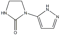 2-Imidazolidinone,1-(1H-pyrazol-3-yl)-(9CI) 结构式