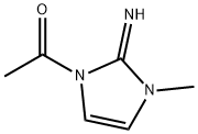 2H-Imidazol-2-imine,1-acetyl-1,3-dihydro-3-methyl-(9CI) 结构式