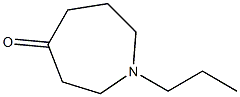 4H-Azepin-4-one,hexahydro-1-propyl-(9CI) 结构式