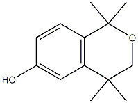 1H-2-Benzopyran-6-ol,3,4-dihydro-1,1,4,4-tetramethyl-(9CI) 结构式