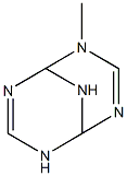 2,4,6,8,9-Pentaazabicyclo[3.3.1]nona-2,6-diene,4-methyl-(9CI) 结构式