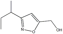 5-Isoxazolemethanol,3-(1-methylpropyl)-(9CI) 结构式