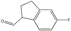 1H-Indene-1-carboxaldehyde,5-fluoro-2,3-dihydro-(9CI) 结构式