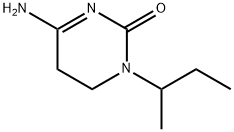 4-氨基-1-(丁-2-基)-1,2,5,6-四氢嘧啶-2-酮 结构式