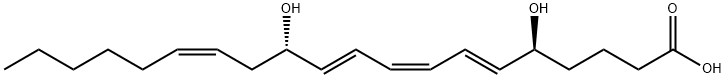 5(S),12(S)-DIHETE 结构式