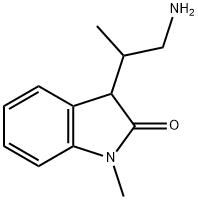 2H-Indol-2-one,3-(2-amino-1-methylethyl)-1,3-dihydro-1-methyl-(9CI) 结构式