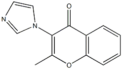 4H-1-Benzopyran-4-one,3-(1H-imidazol-1-yl)-2-methyl-(9CI) 结构式