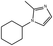 1H-Imidazole,1-cyclohexyl-2-methyl-(9CI) 结构式