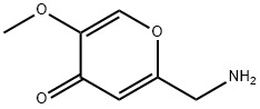 4H-Pyran-4-one,2-(aminomethyl)-5-methoxy-(9CI) 结构式