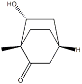 Bicyclo[2.2.2]octanone, 6-hydroxy-1-methyl-, (1R,4S,6S)-rel- (9CI) 结构式