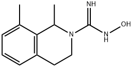 2(1H)-Isoquinolinecarboximidamide,3,4-dihydro-N-hydroxy-1,8-dimethyl-(9CI) 结构式