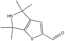 4H-Thieno[2,3-c]pyrrole-2-carboxaldehyde,5,6-dihydro-4,4,6,6-tetramethyl-(9CI) 结构式