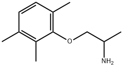 2-Propanamine,1-(2,3,6-trimethylphenoxy)-(9CI) 结构式