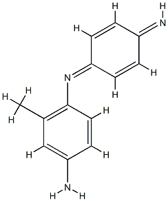 1,4-Benzenediamine,N-(4-imino-2-methyl-2,5-cyclohexadien-1-ylidene)-(9CI) 结构式