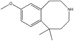 3-Benzazocine,1,2,3,4,5,6-hexahydro-9-methoxy-6,6-dimethyl-(9CI) 结构式