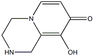 8H-Pyrido[1,2-a]pyrazin-8-one,1,2,3,4-tetrahydro-9-hydroxy-(9CI) 结构式