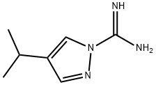 1H-Pyrazole-1-carboximidamide,4-(1-methylethyl)-(9CI) 结构式