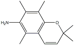 2H-1-Benzopyran-6-amine,2,2,5,7,8-pentamethyl-(9CI) 结构式