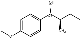 Benzenemethanol, alpha-[(1R)-1-aminopropyl]-4-methoxy-, (alphaS)-rel- (9CI) 结构式