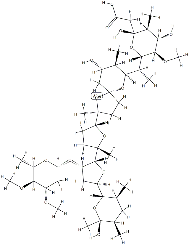 Antibiotic LL-C23024B 结构式