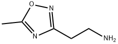 2-(5-methyl-1,2,4-oxadiazol-3-yl)ethanamine(SALTDATA: HCl) 结构式