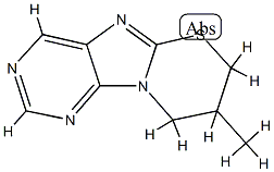 7H-[1,3]Thiazino[3,2-e]purine,8,9-dihydro-8-methyl-(9CI) 结构式