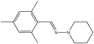 1-Piperidinamine,N-[(2,4,6-trimethylphenyl)methylene]-(9CI) 结构式