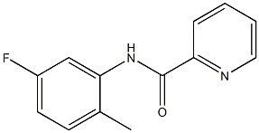 2-Pyridinecarboxamide,N-(5-fluoro-2-methylphenyl)-(9CI) 结构式