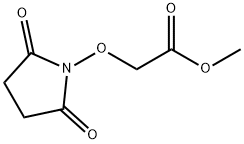 methyl N-succinimidoxyacetate 结构式