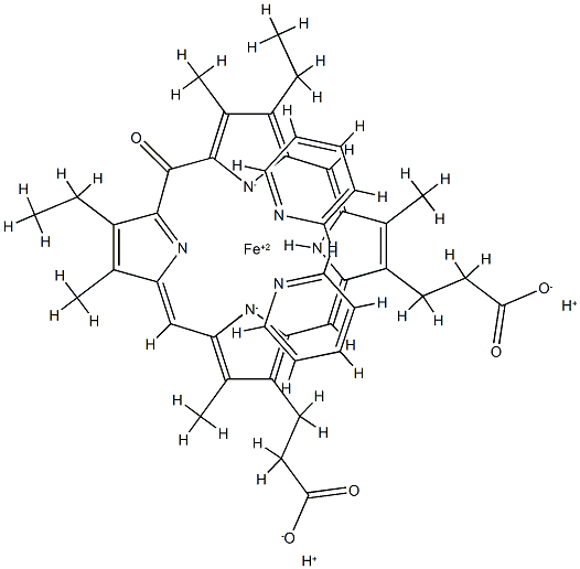 hydroxymesoheme 结构式